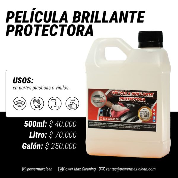 PELÍCULA BRILLANTE PROTECTORA - Imagen 2