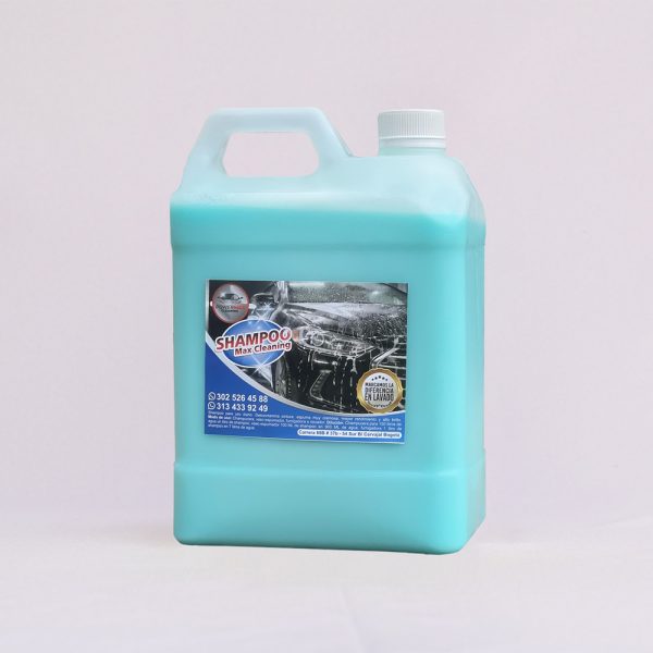 SHAMPOO MAX CLEAN CON CERA CARNAUBA PH NEUTRO