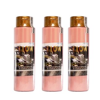 COMBO 3:  POWER GLOW 500ML X 3 UND